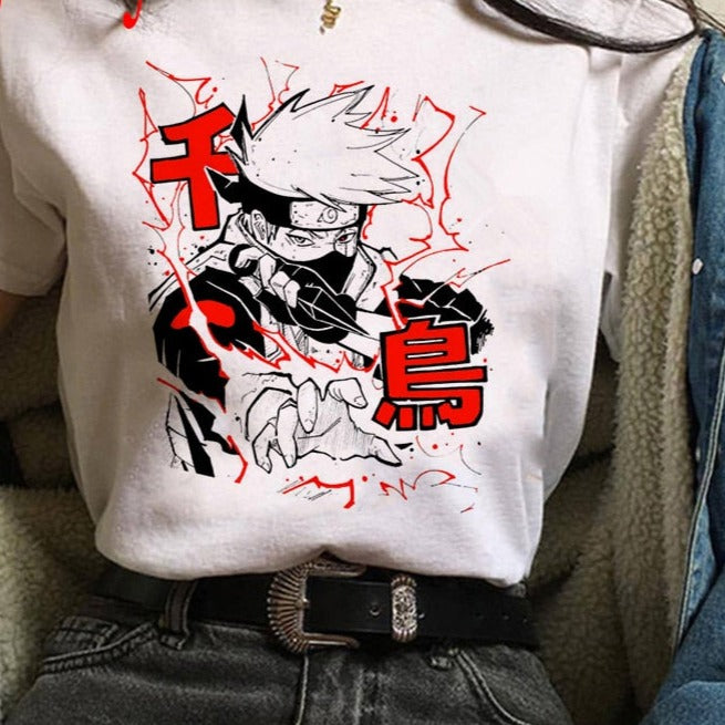 Dámske tričko s krátkym rukávom Anime