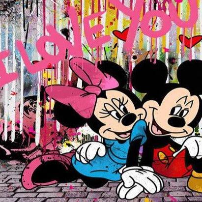 Luxusný obraz Mickey Mouse