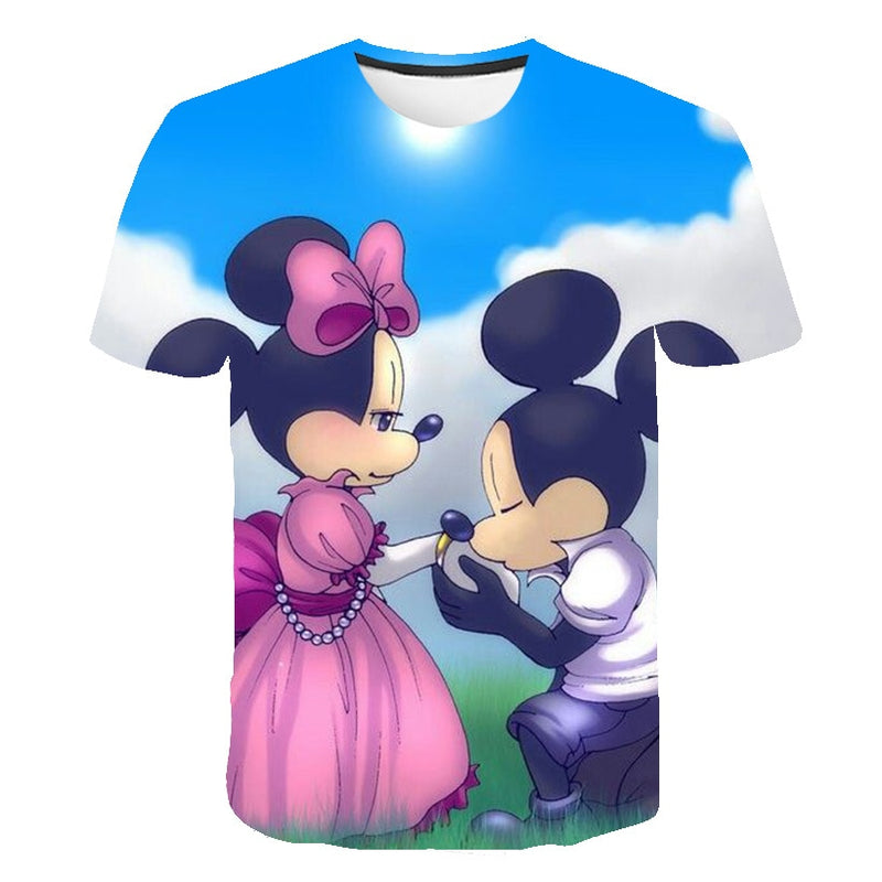 Detské tričko s krátkym rukávom Mickey Mouse
