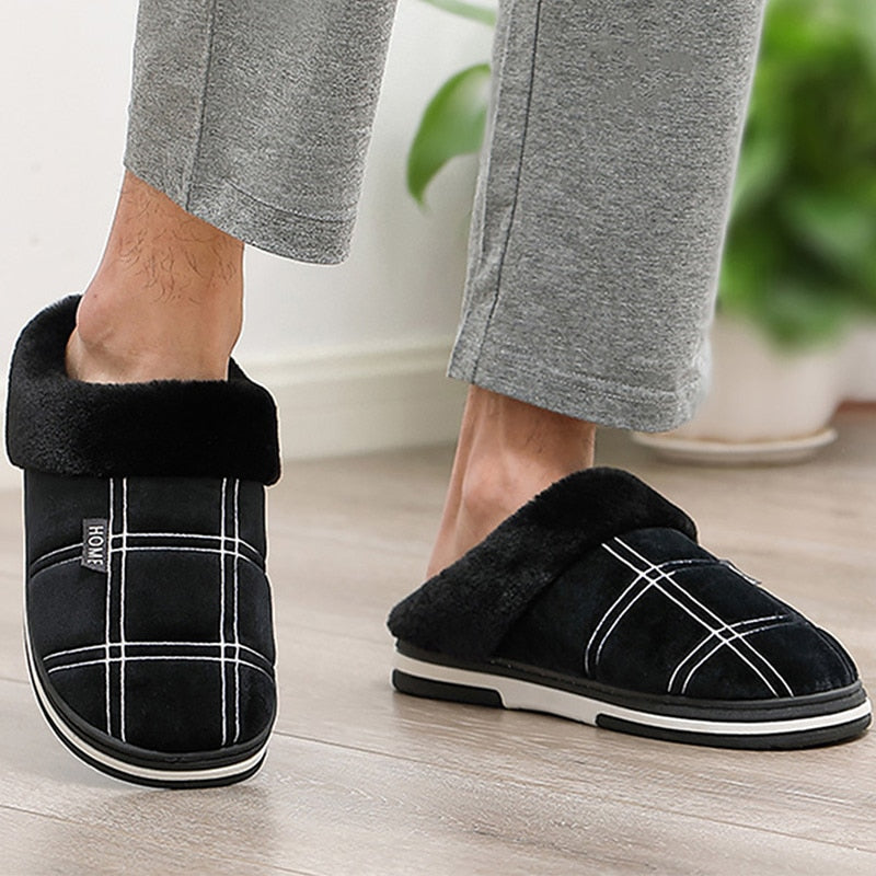 Pánske pohodlné papuče so vzorom