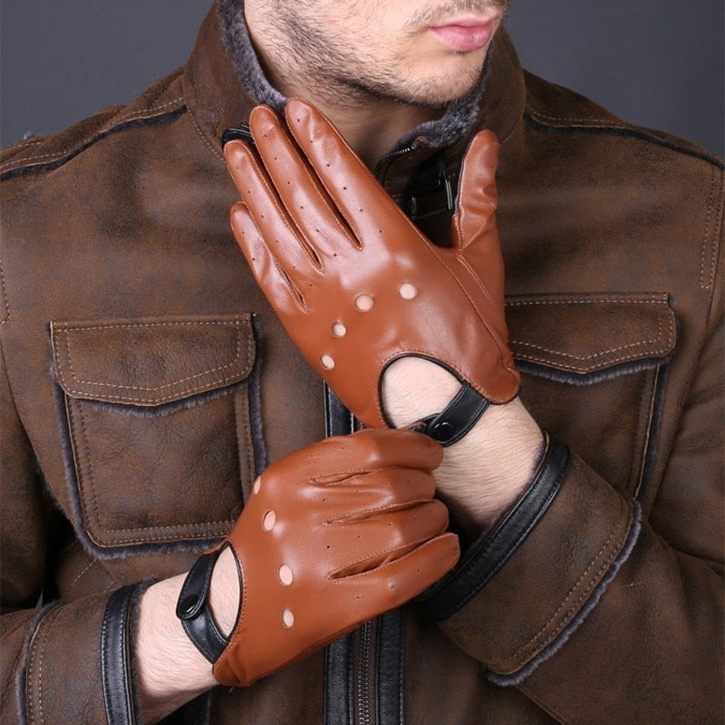 Pánske kožené rukavice