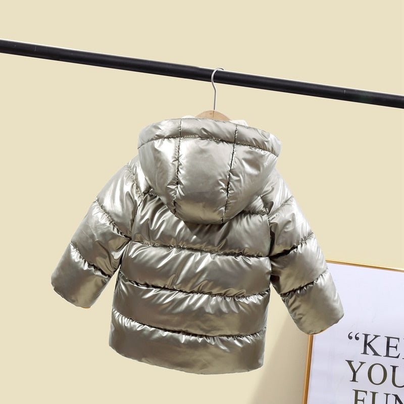 Detská prešívaná zimná bunda