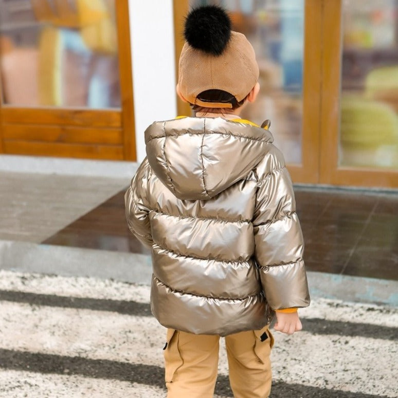 Detská prešívaná zimná bunda