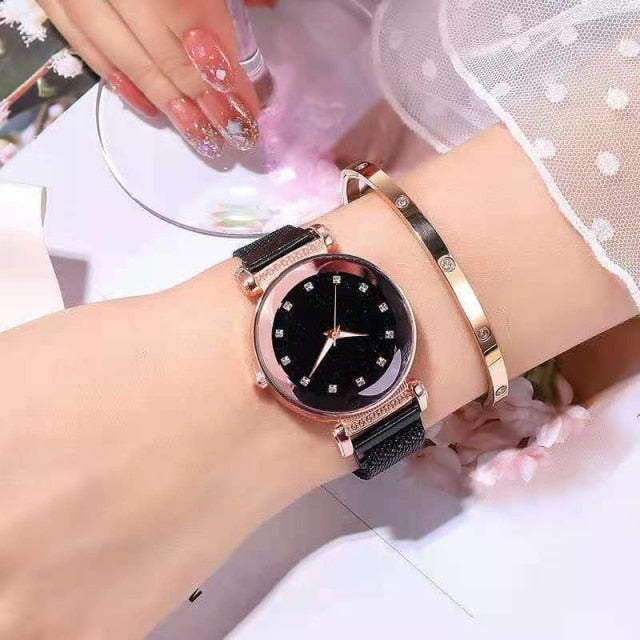 Dámske farebné hodinky