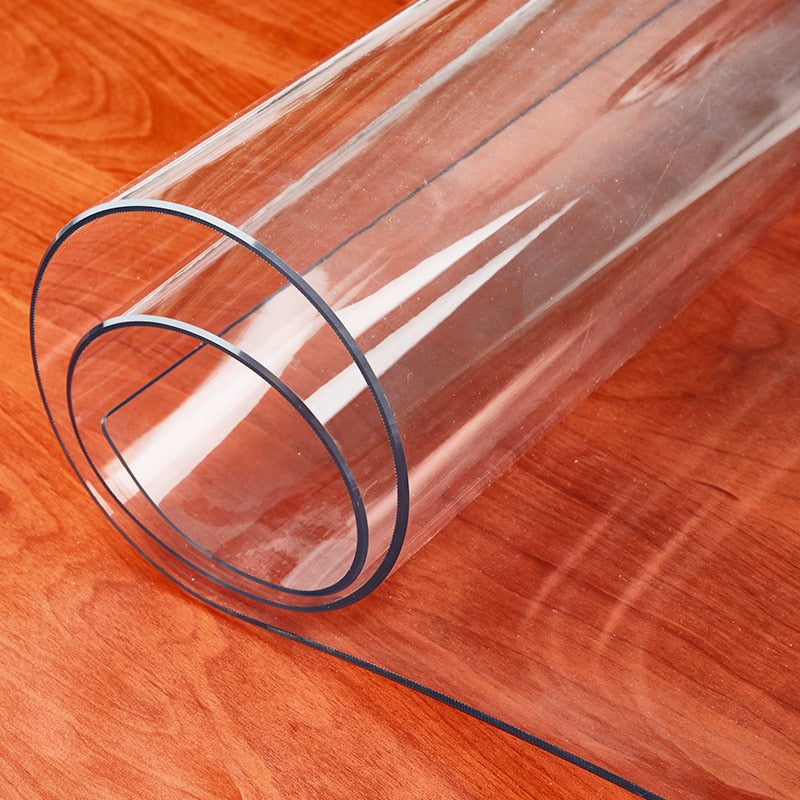 Priehľadná PVC fólia na stôl a podlahu