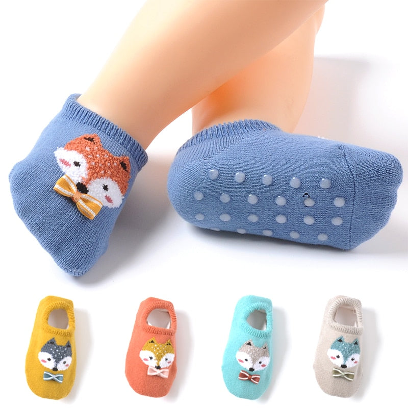 Detské nízke protišmykové ponožky