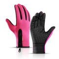 Unisex zimné zateplené celoprstové rukavice