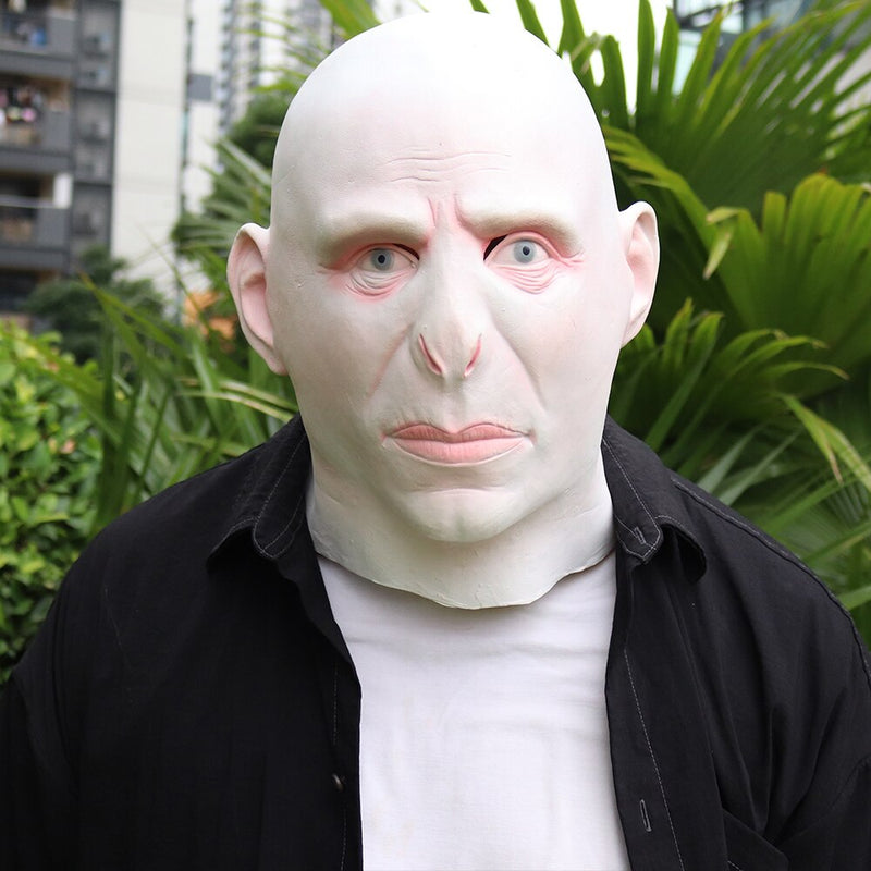 Zombie maska pre dospelých Voldemort Cosplay