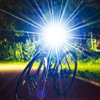 LED svetlomet na horský bicykel