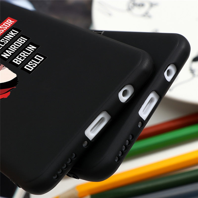 Obal na telefón Casa De Papel Case Xiaomi Mi 11 Lite Case Silicone Funda Xiaomi Mi 11T Pro 10 10T 11 T Pro 11i Note 10 Lite 9T