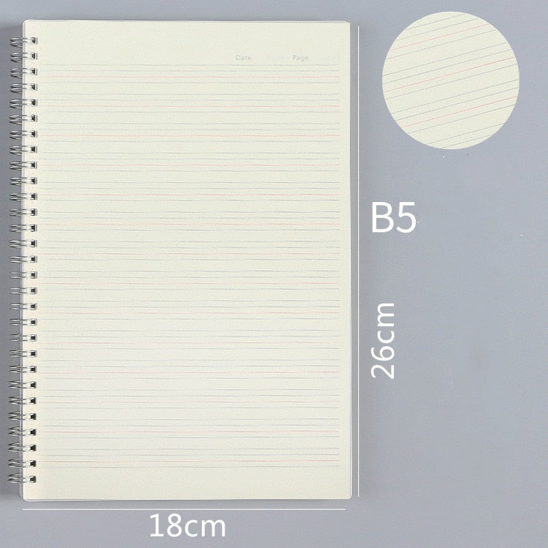 Školský zápisník s čiarami