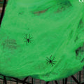 Biela pružná umelá pavučina