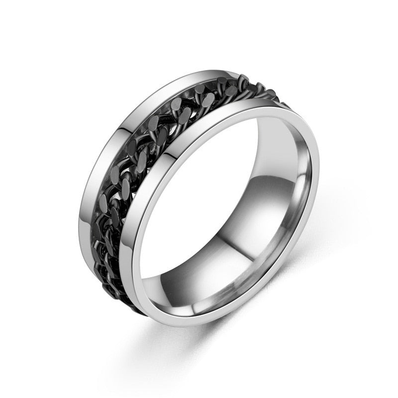 Unisex otočný párový prsteň