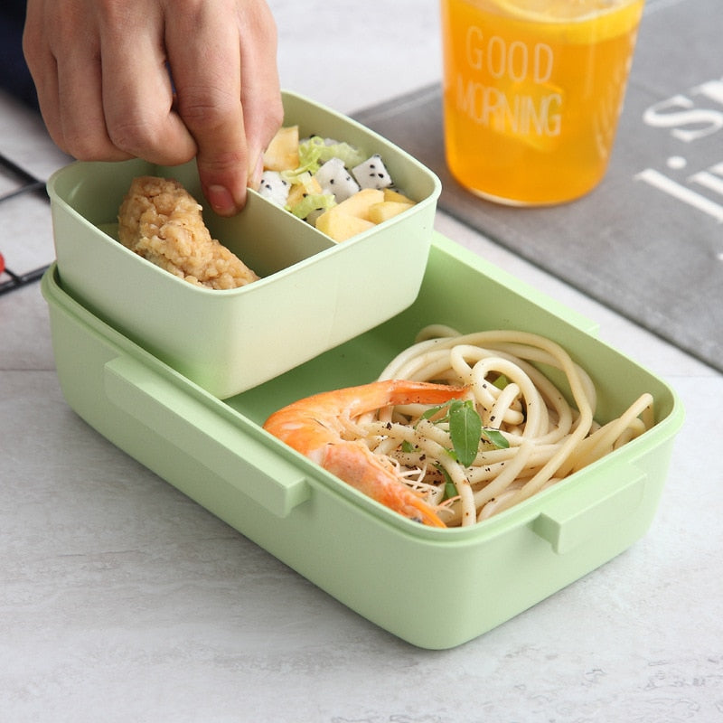 Prenosný nepriepustný box na obed