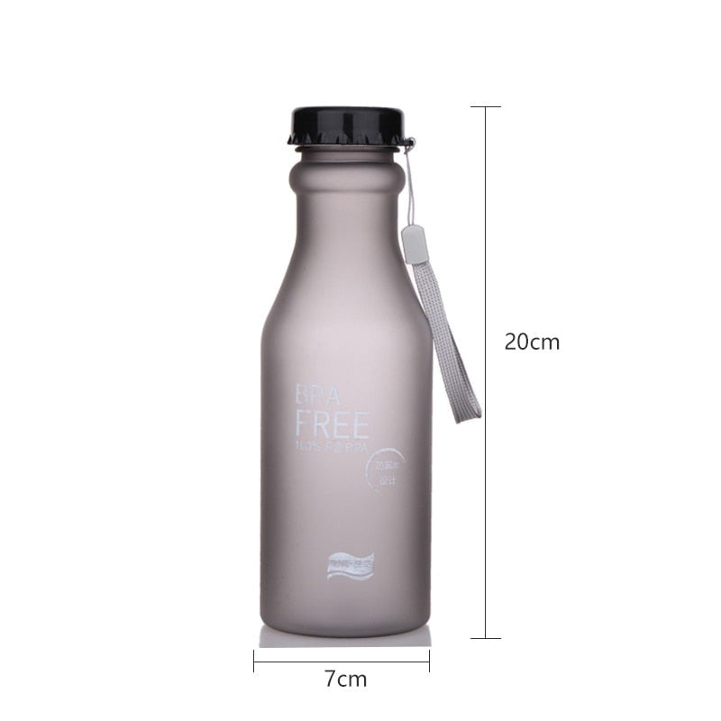 Nerozbitná matná športová fľaša bez BPA