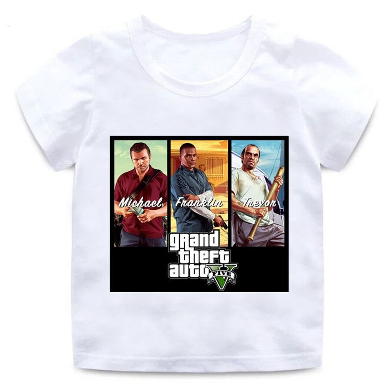 Chlapčenské tričko GTA