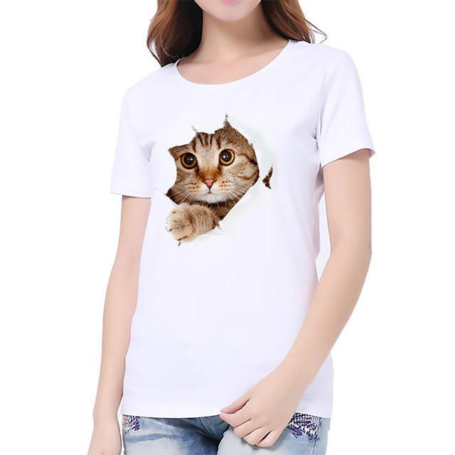 Dámske tričko mačka