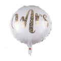 Svadobný veľký balón s nápisom nevesta