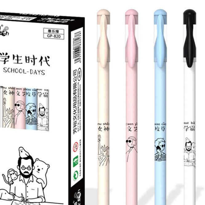 Stierateľné gélové pero