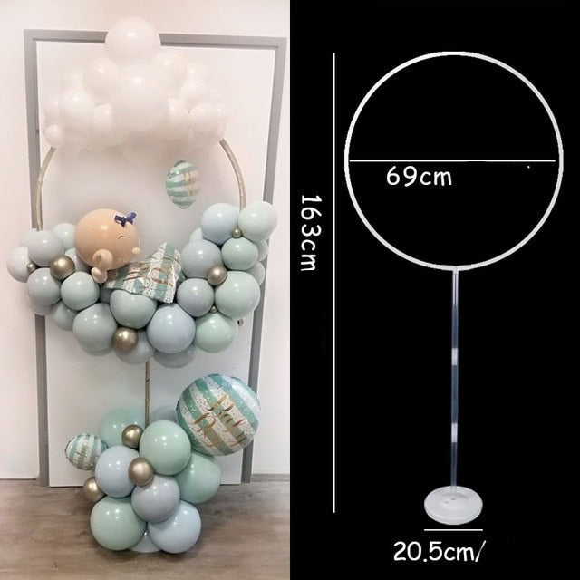 Súpravy nastaviteľného stolového balónového oblúka