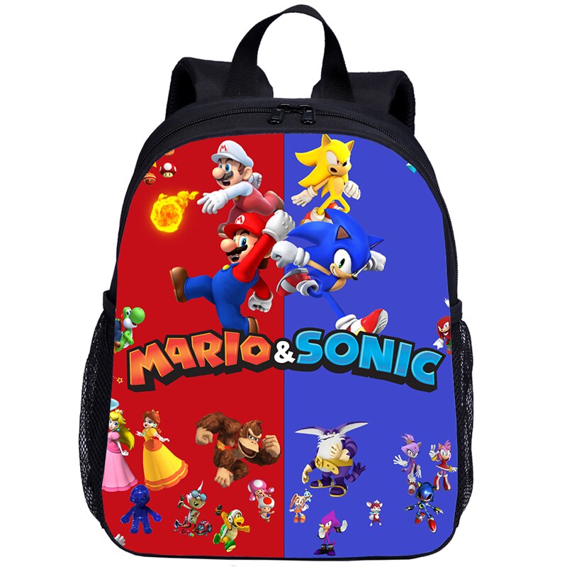 Kreslený batoh Ježko Sonic