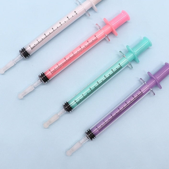 Sada magické guľôčkové pero v tvare injekcie