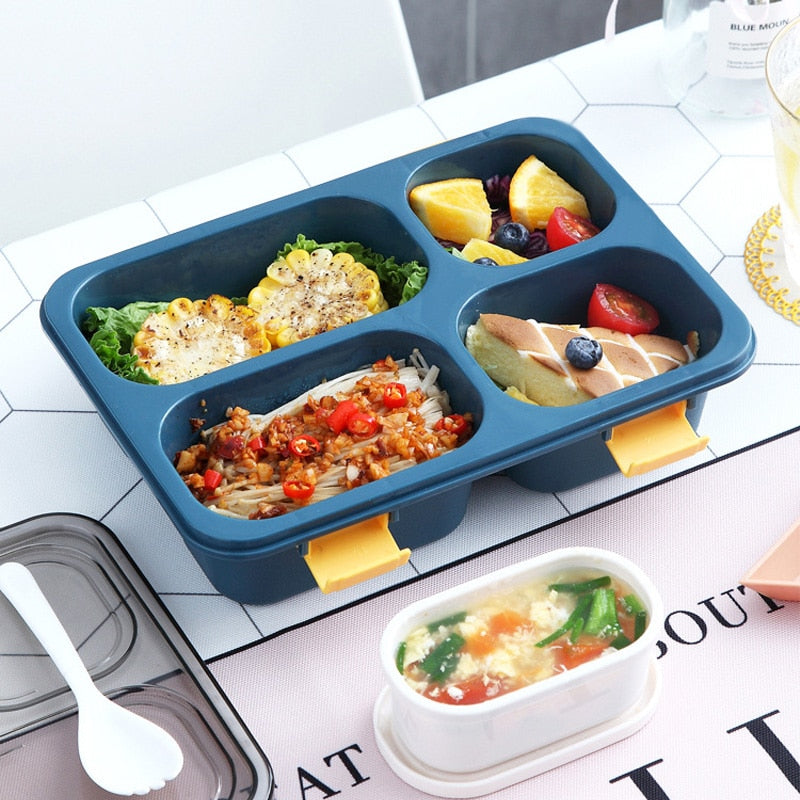 Nepriepustný obedový box pre deti s raňajkovými boxmi na polievkové poháre