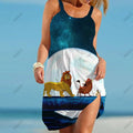 Dámske plážové šaty Leví Kráľ