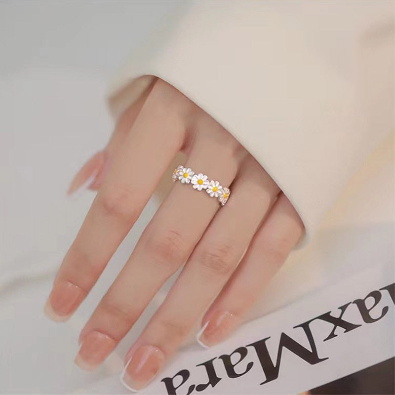 Dievčenský sladký roztomilý prsteň