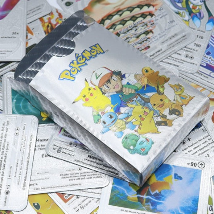 Kovová karta Pokémon Kolekcia Vmax Gx Charizard