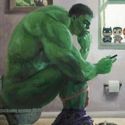 Dekoratívny kúpeľňový plagát Avengers