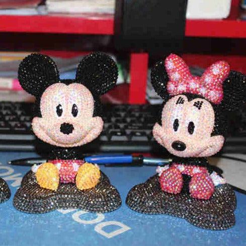 Diamantové ozdoby Mickey Mouse