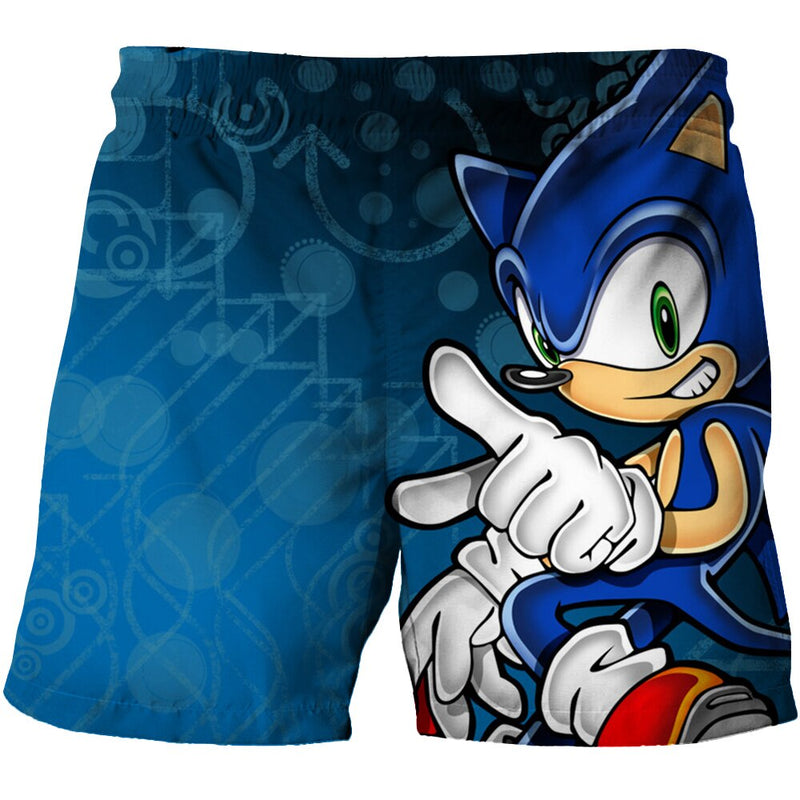 Chlapčenské kraťasy Ježko Sonic