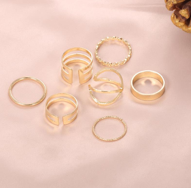 Dievčenská módna súprava prsteňov