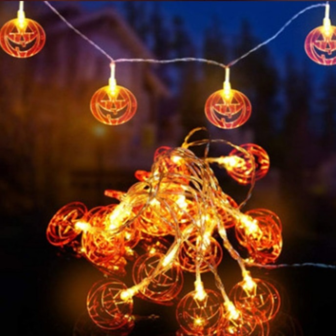 Halloweensky party LED svetelný reťazec