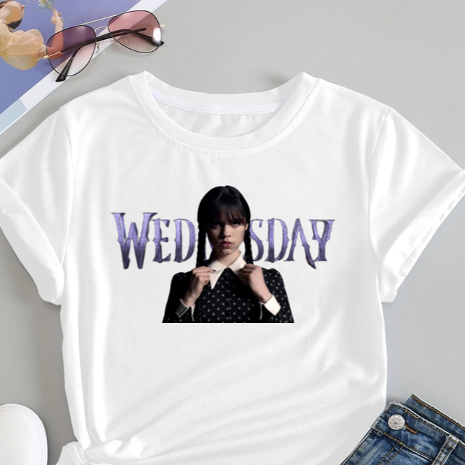 Wednesday vtipné tričká