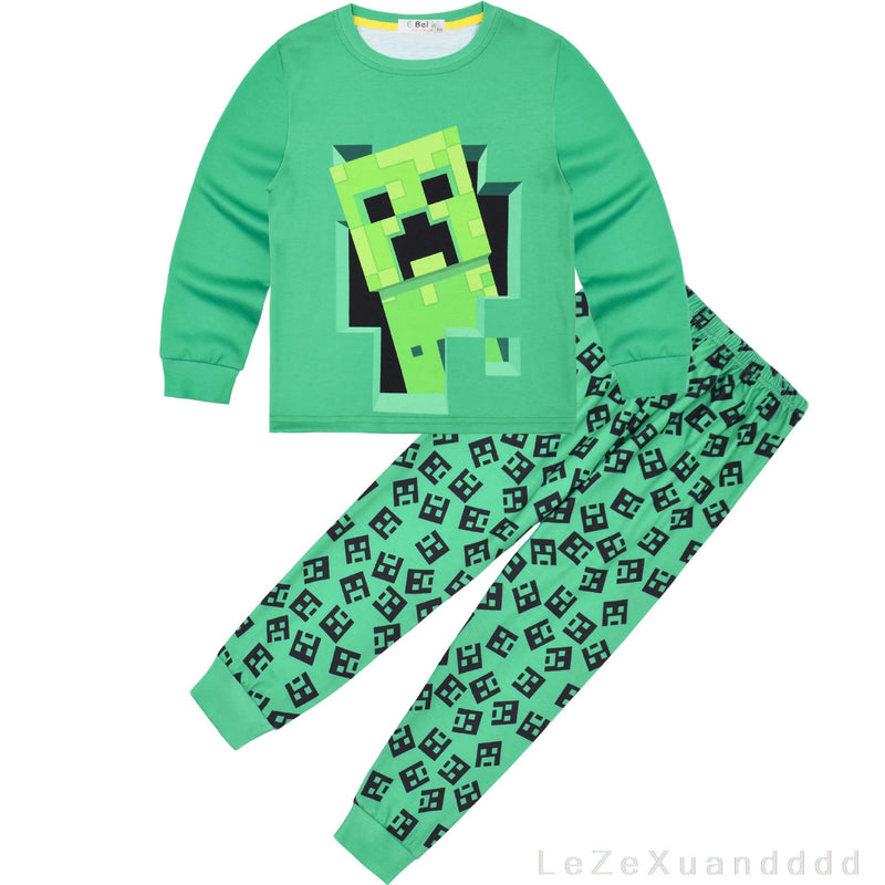 Dvojdielne pyžamo s dlhým rukávom Minecraft