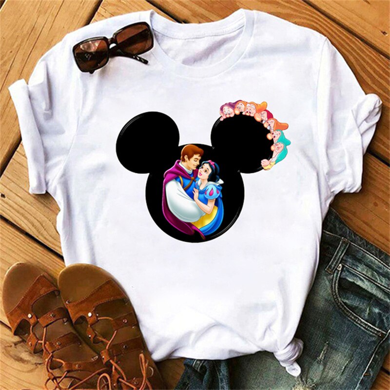 Dámske tričko s krátkym rukávom Mickey Mouse