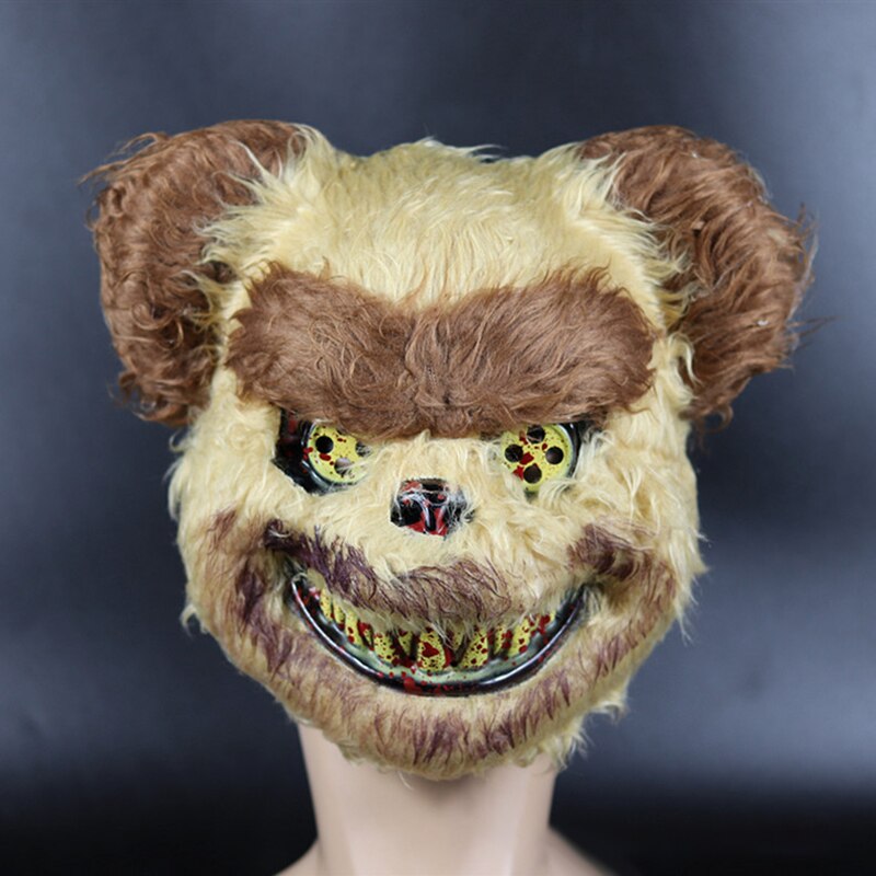 Zvieracia plyšová kostýmová maska