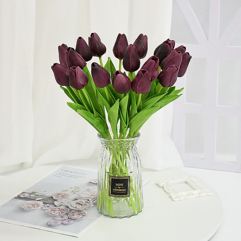Falošná kytica tulipánov