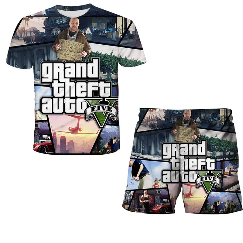 Chlapčenská súprava Grand Theft Auto