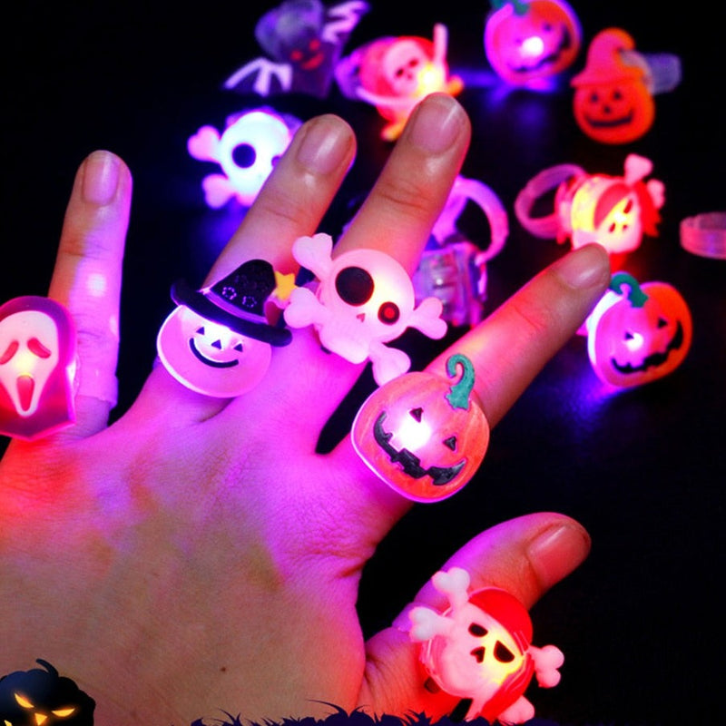 Kreatívny roztomilý svietiaci prsteň
