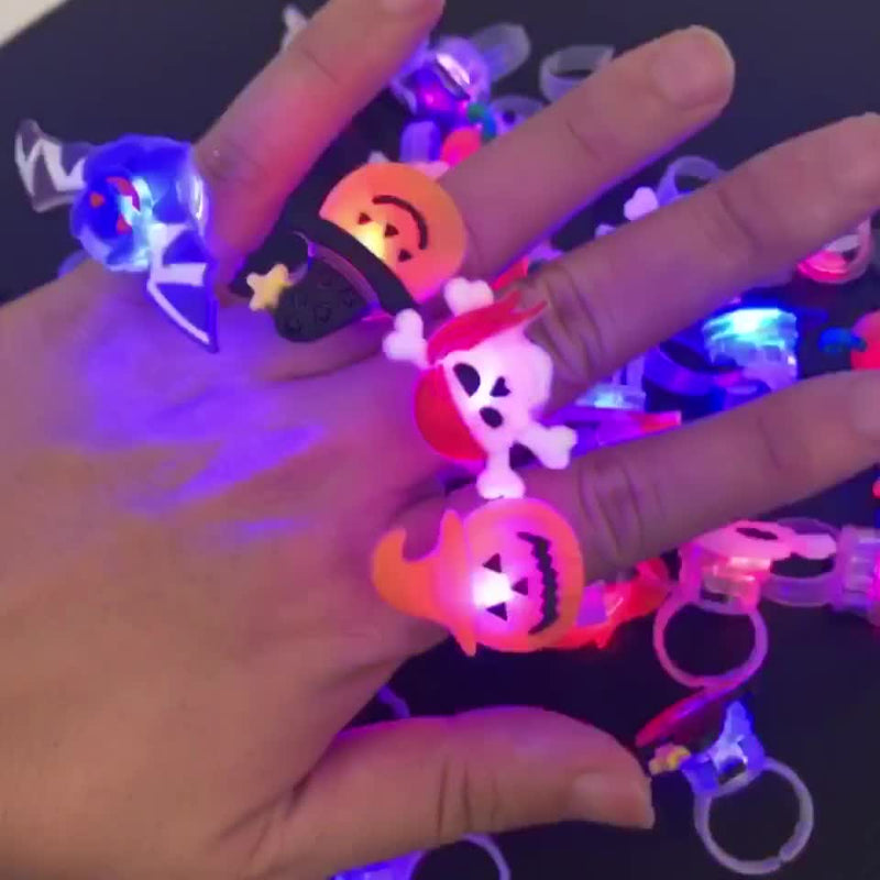 Kreatívny roztomilý svietiaci prsteň
