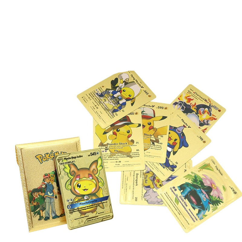 Kovová karta Pokémon Kolekcia Vmax Gx Charizard