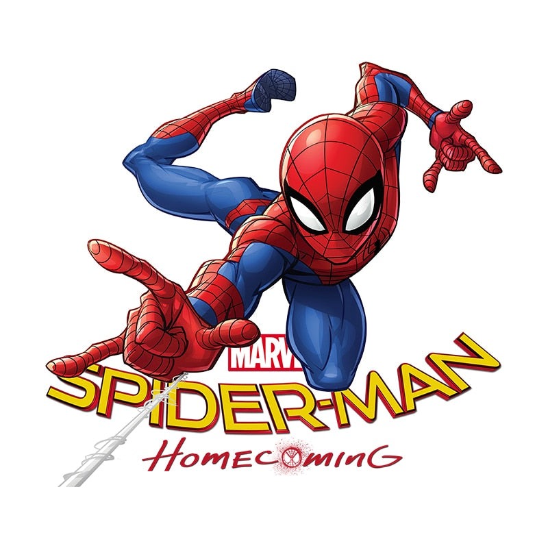 Kreslené termonálepky na oblečenie Marvel Spiderman