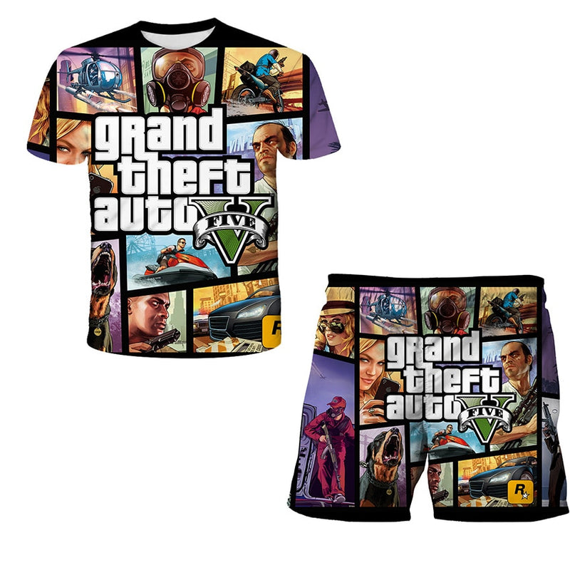Chlapčenská súprava Grand Theft Auto