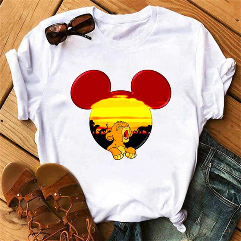 Dámske tričko s krátkym rukávom Mickey Mouse