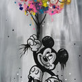 Umelecká maľba Pop Art Mickey Mouse