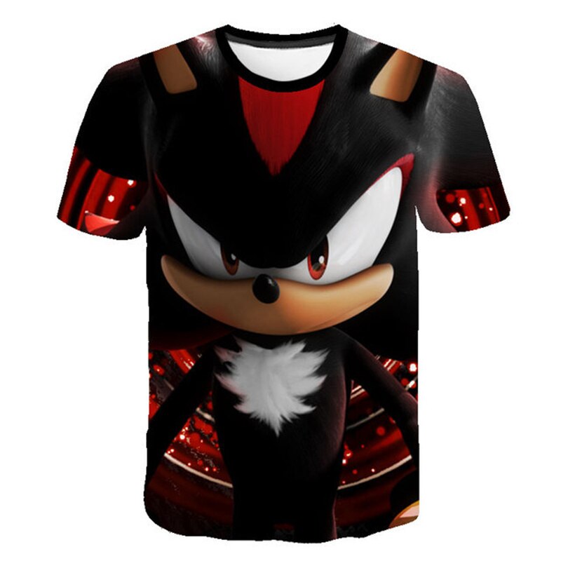 Chlapčenské Tričko Ježko Sonic