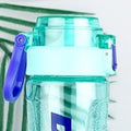 Športová plastová prenosná fľaša na vodu